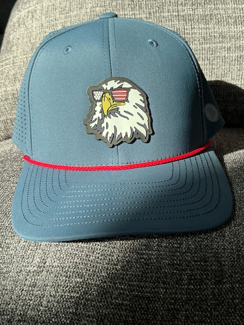 Branded Bills Party Eagle Flat Elite Water Repellent Snapback Hat OSFM